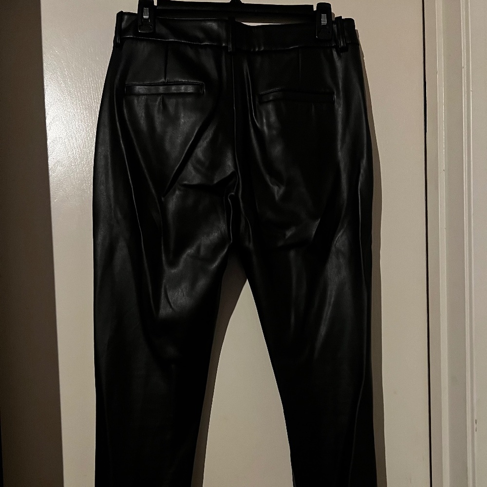Zara Faux Leather Pants